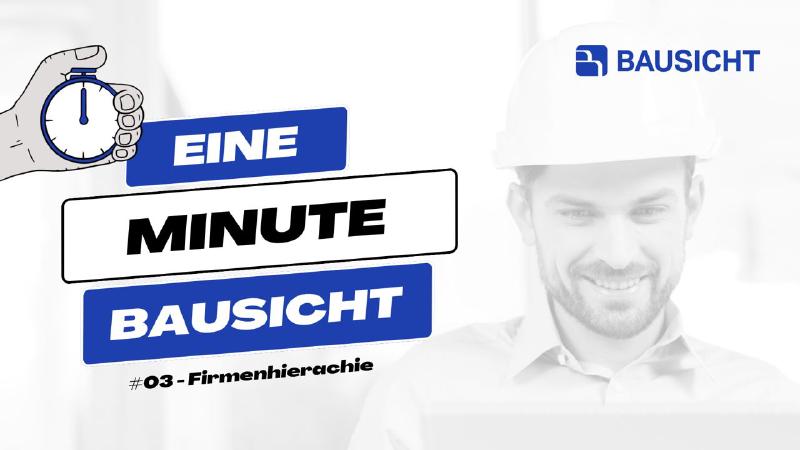Video: Die Bausicht Firmenhierarchieübersicht