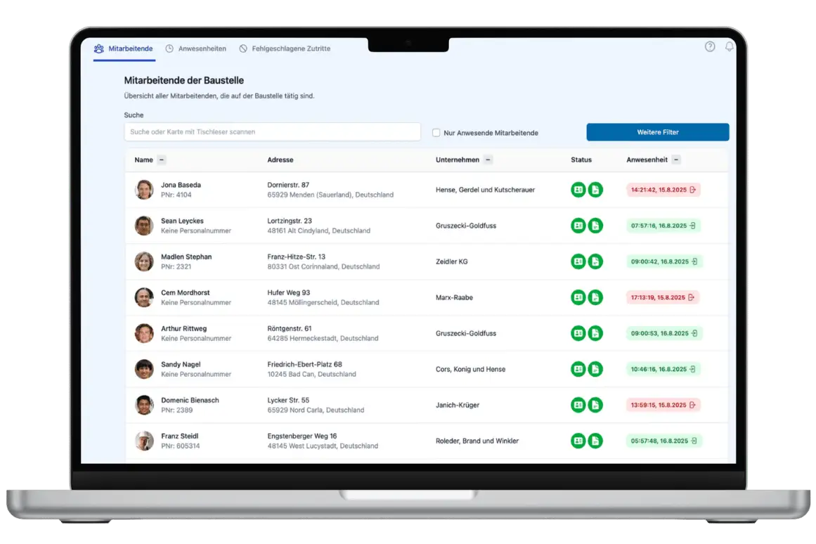 Online-Portal-Integration