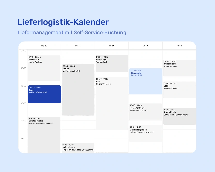 Lieferkalender