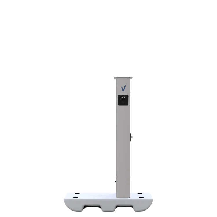 Personen-Anmeldesäule mit Kartenleser und integrierter SIM-Karte