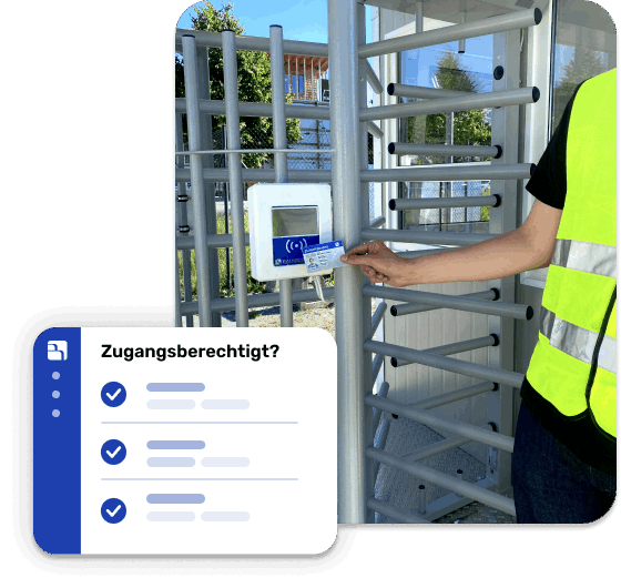 Digital Access Control for Construction Sites