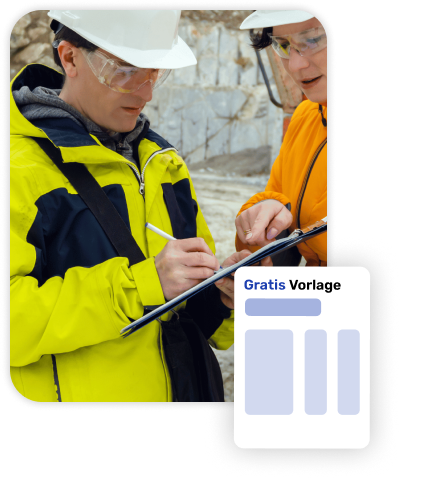 **Gratis Vorlage** Anwesenheitsliste für die Baustelle