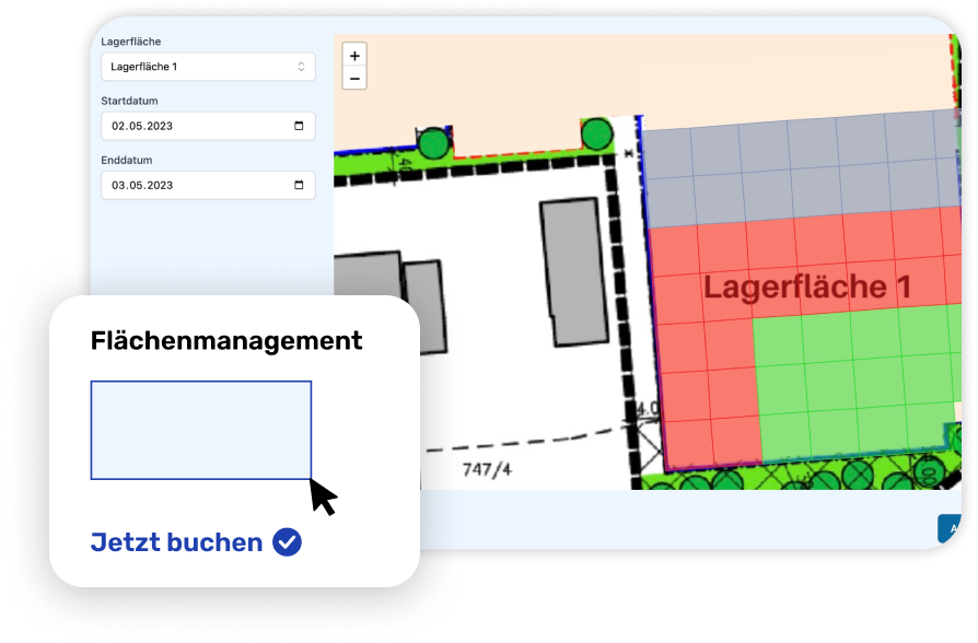 Flächen effizient