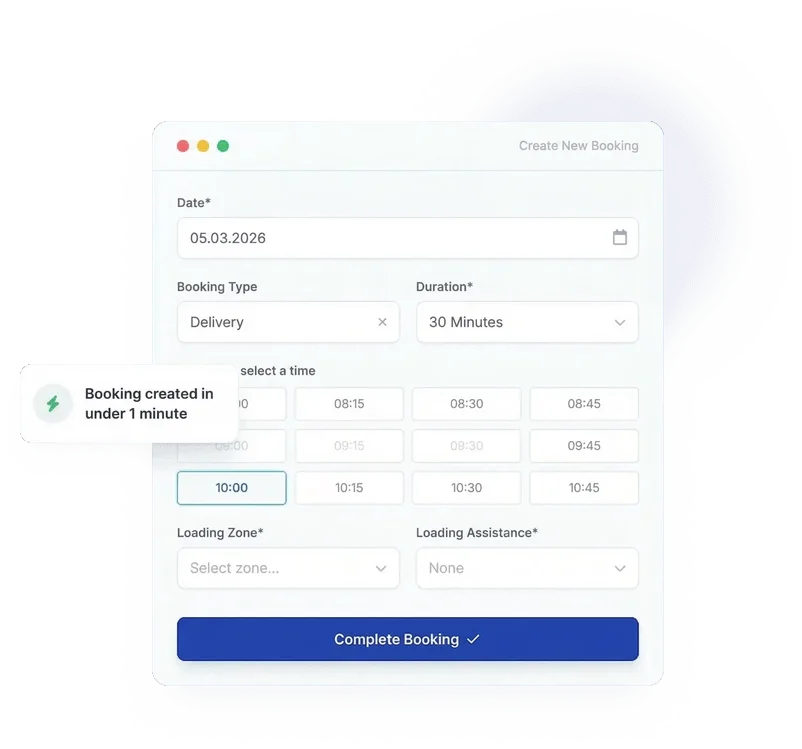 No barriers for contractors