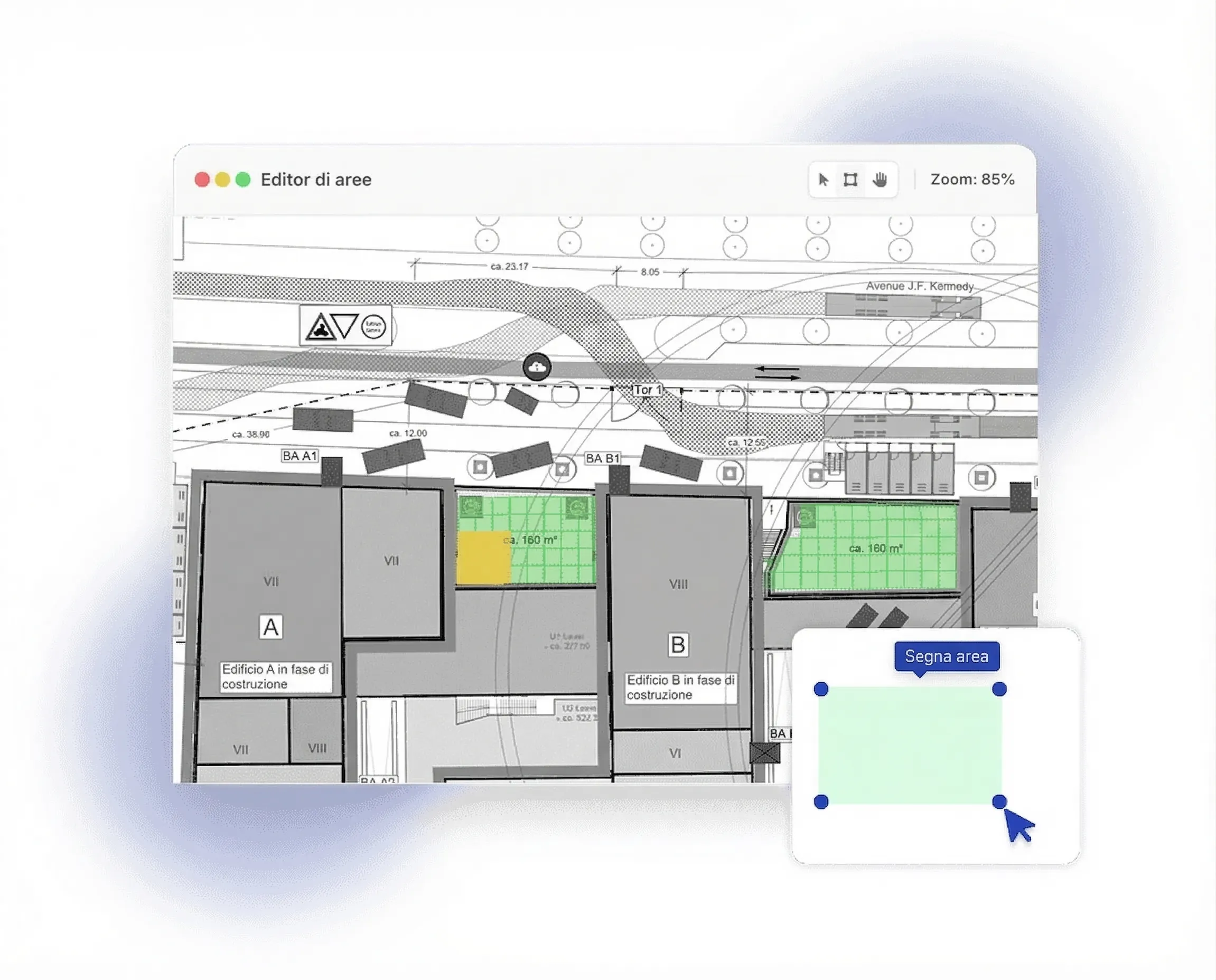 I piani logistici di cantiere restano aggiornati
