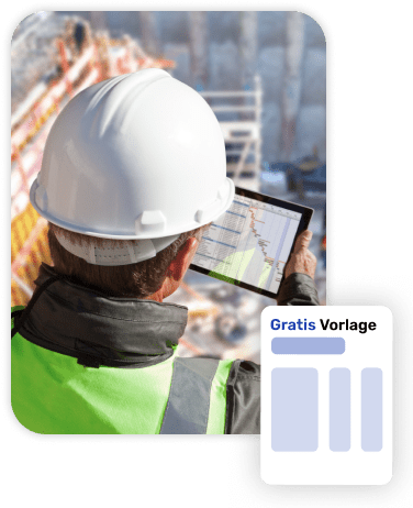 **Gratis Vorlage Sicherheits­unterweisung** für die Baustelle